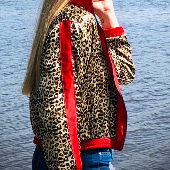 Leopard print, spring/summer jacket. - Picture 1 of 2